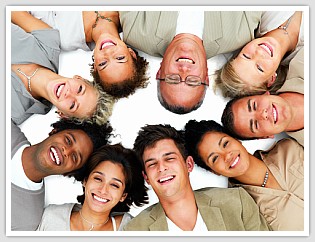group of diverse people