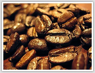roasted coffee beens