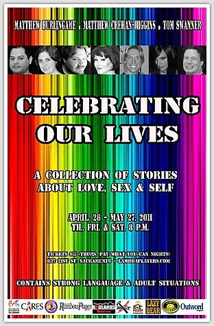 Celebrating Our Lives show poster